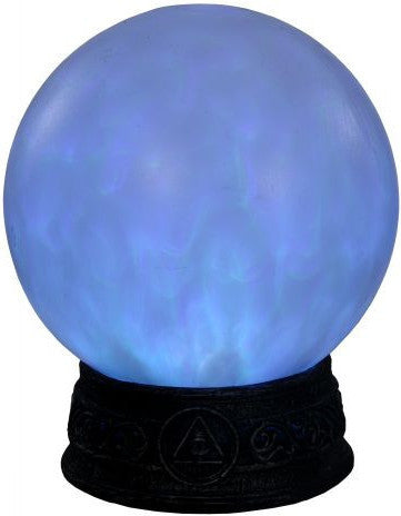 Animated Fortune Teller Crystal Ball - Blue Multi-Color