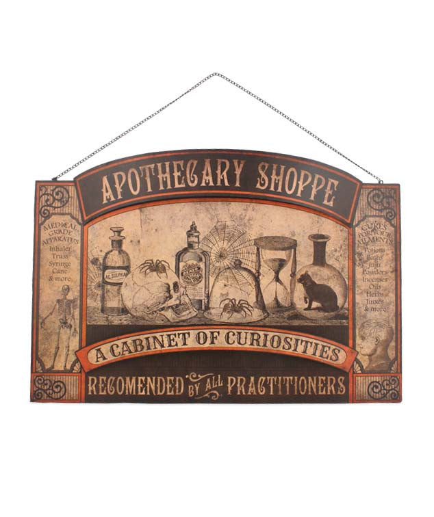 Apothecary Tin Sign