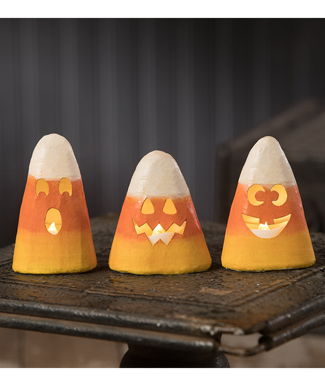 Candy Corn Luminaries