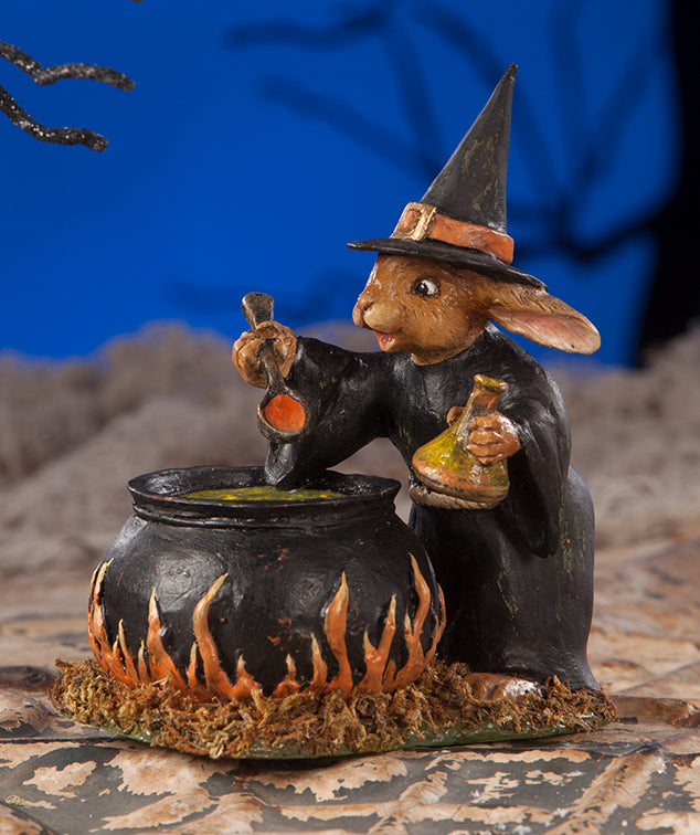 Rabbit Witch Figurine