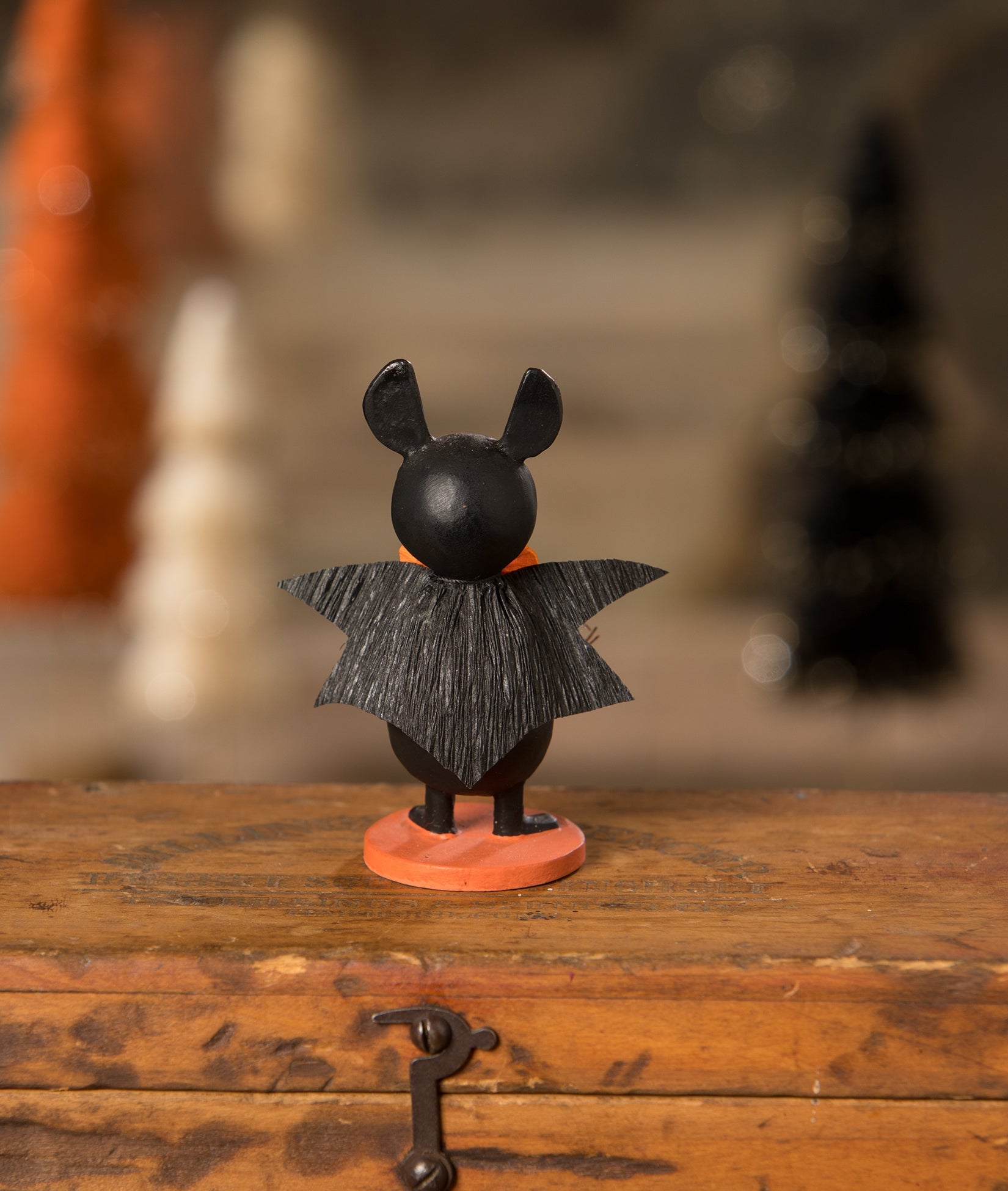Beware Bat Figurine