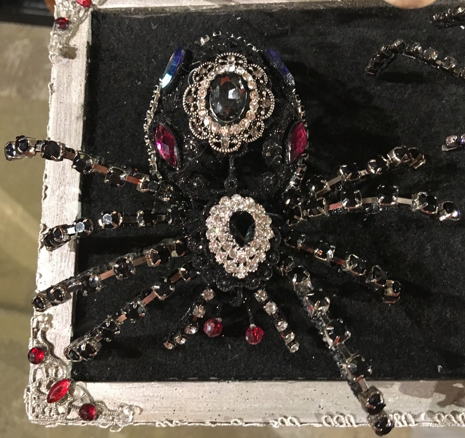 Katherine's Collection Jeweled Spiders