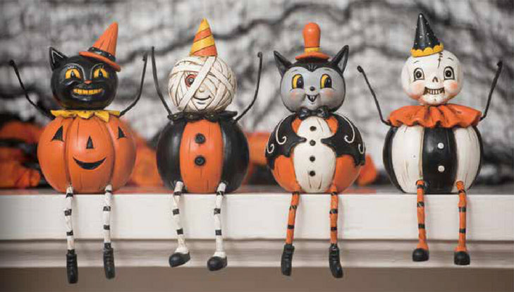 "Halloween Shelf Sitters, Johanna Parker"