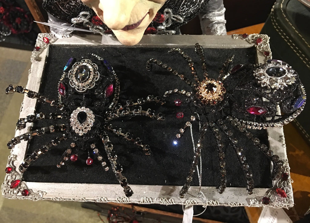 Katherine's Collection Jeweled Spiders