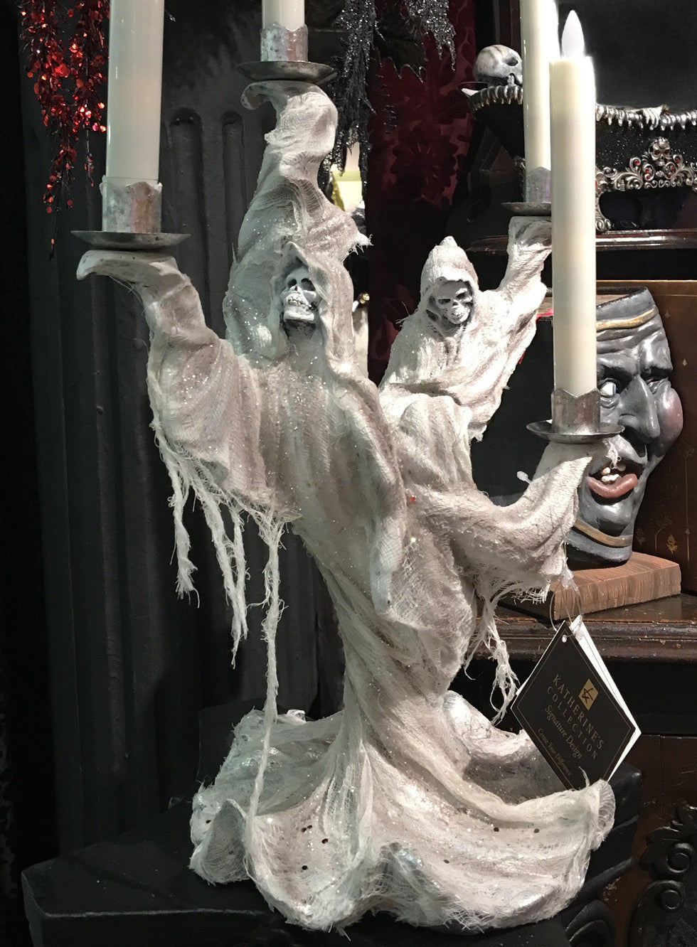 Katherine's Collection Haunted Spirits Candelabra