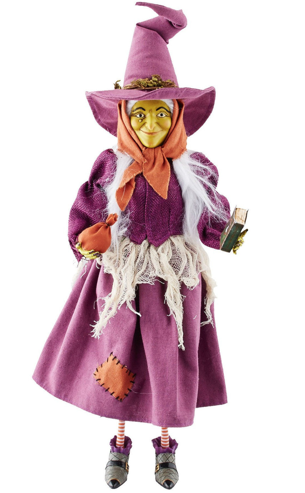 "Lucy the Cat Witch Figurine - 18"""