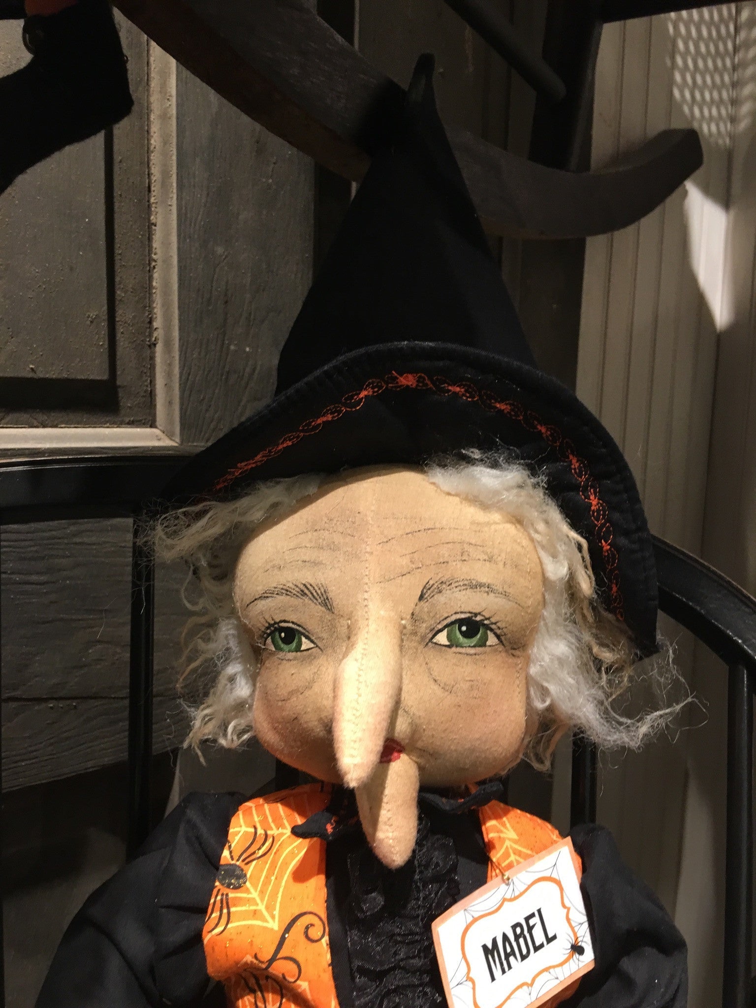 Mabel Witch with Owl Doll