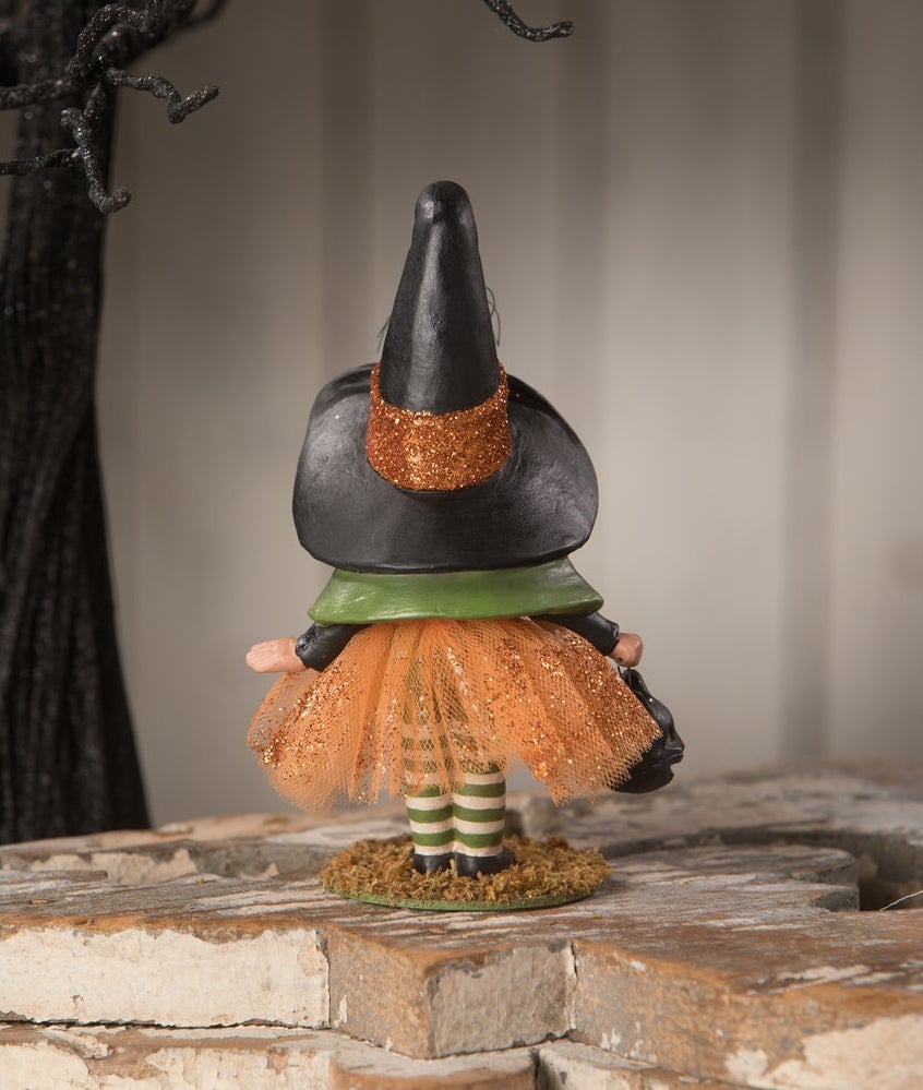 Little Malorie Witch with Spider