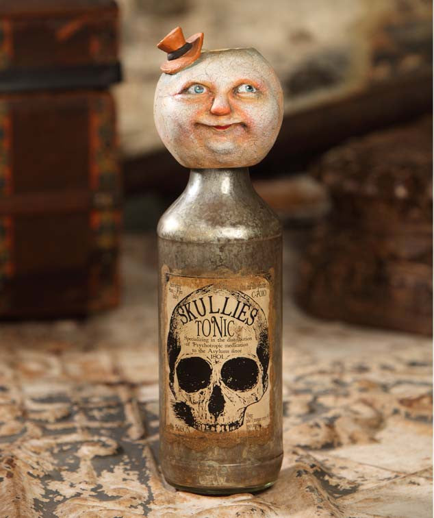 Moonface Wine & Bottle Topper