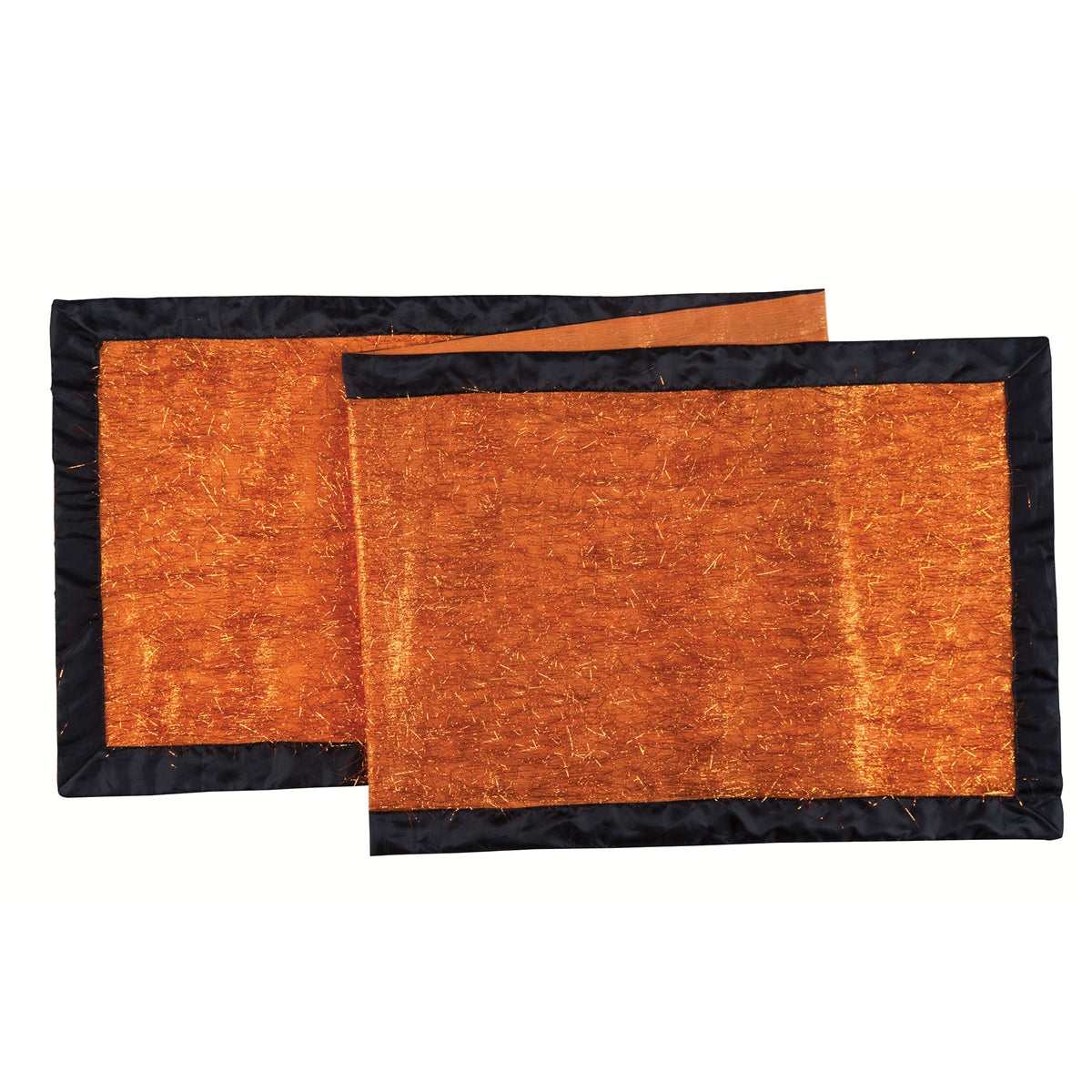 Orange Sparkle Eyelash Table Runner