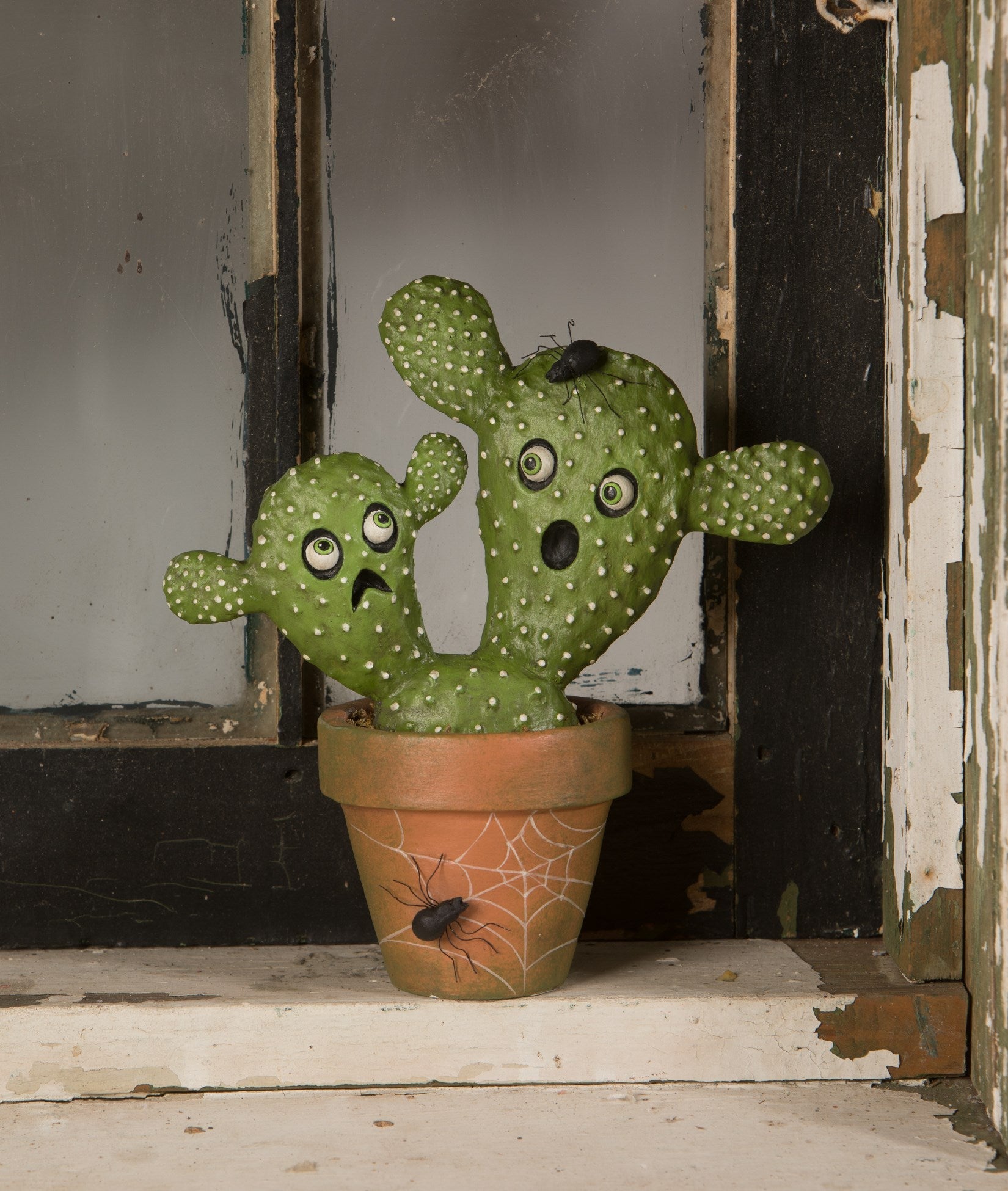 Potted Ghostly Cacti