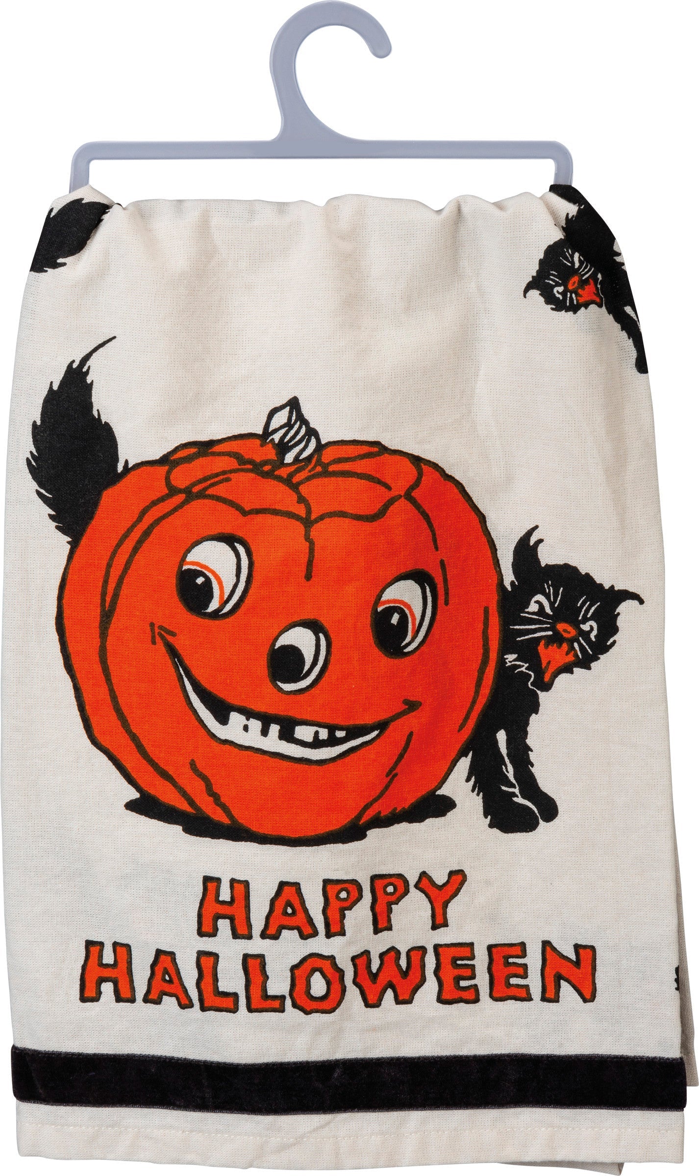 Retro Happy Halloween Towel
