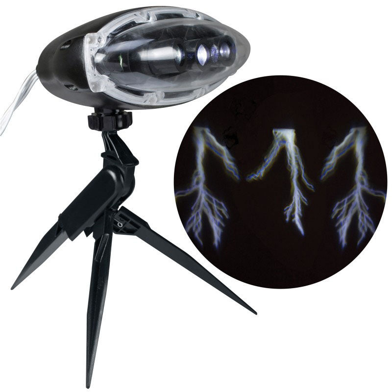 Thunderstorm Lightening Bolt Projector with Sound Effects