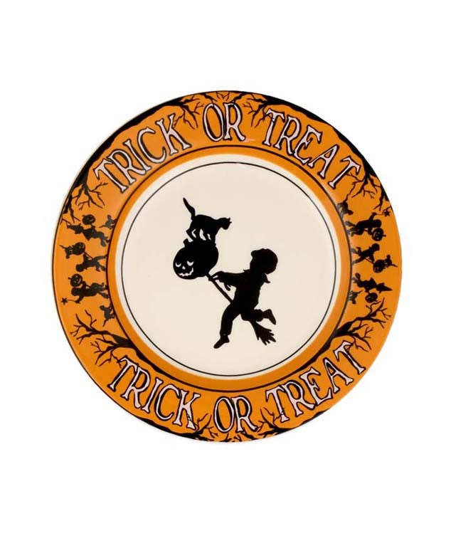 Trick Or Treat Salad Plates - Set of 4
