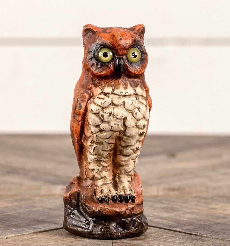 "Orange Owl, Small"
